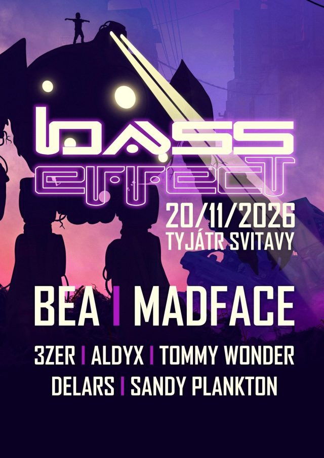 BASS EFFECT SE VRACÍ DO SVITAV! TYJÁTR ČEKÁ POŘÁDNÁ DNB NÁLOŽ