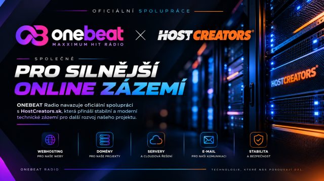 VÍTE, ŽE? ONEBEAT Radio × HostCreators.sk